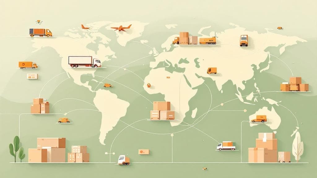 Global logistics network